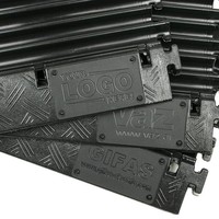 Midi kabelbrug bocht geel