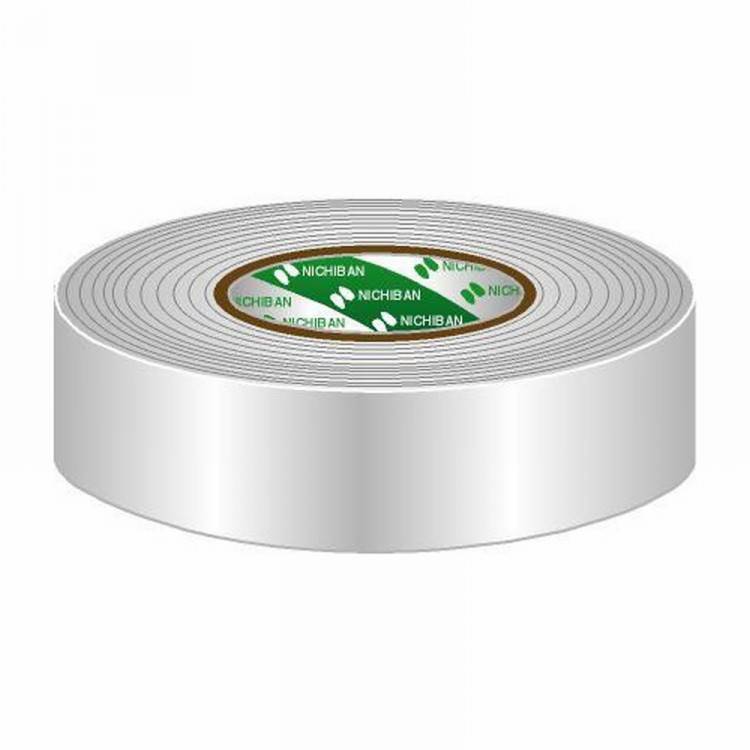 Nichiban Gaffa tape rol 38mm 50m wit afbeelding