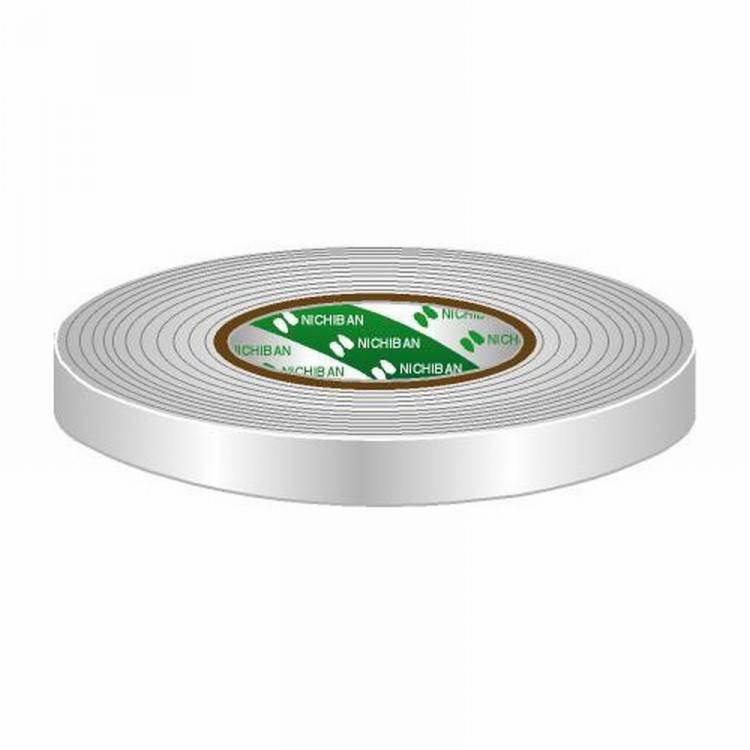 Nichiban Gaffa tape rol 19mm 50m wit afbeelding