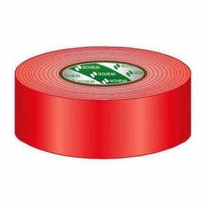 Nichiban Gaffa tape rol 50mm 50m rood