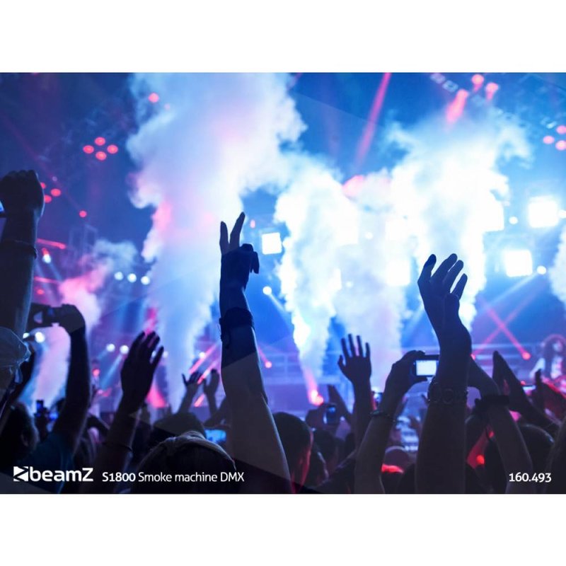 S1800 Verticale DMX rookmachine 1800W