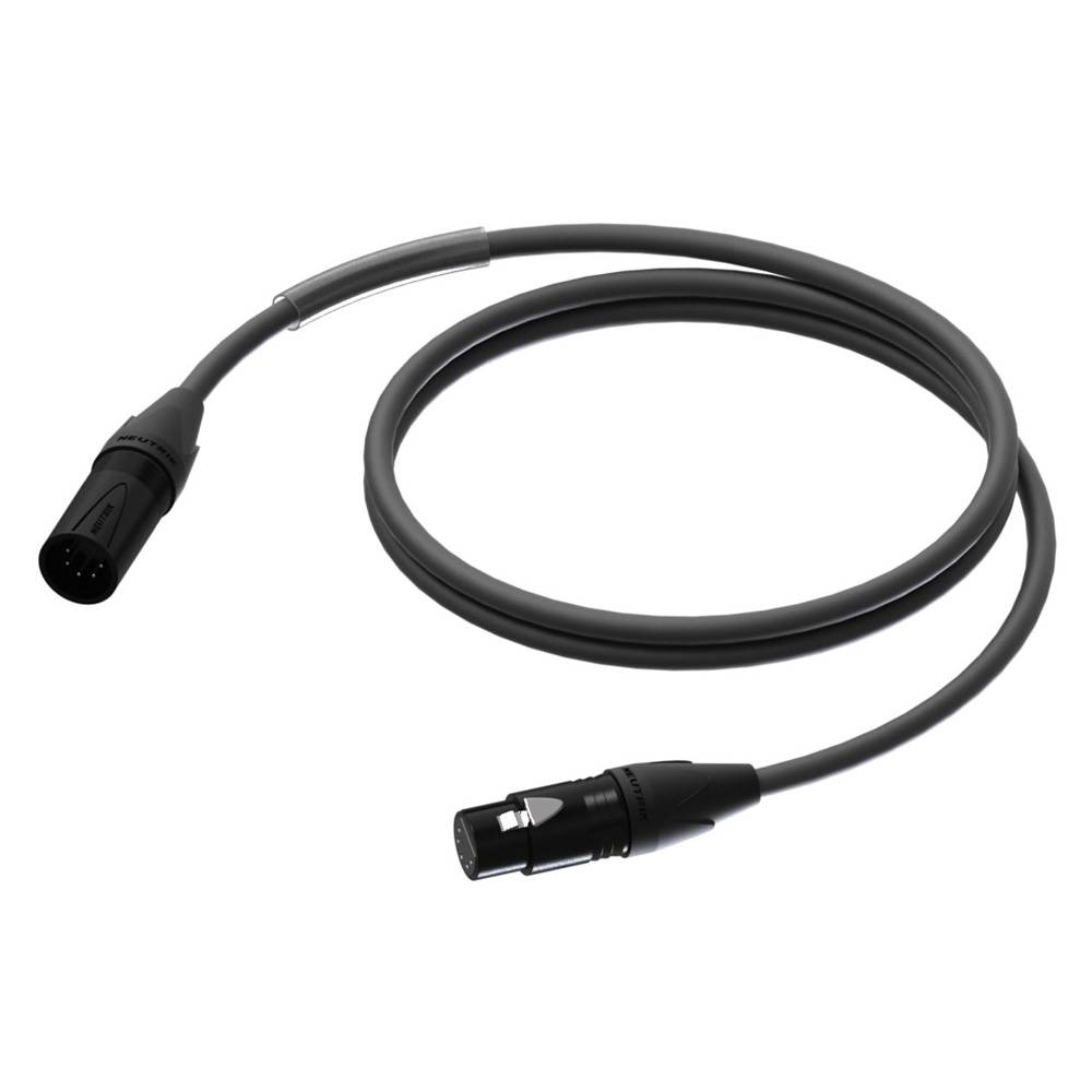 Procab PRD955/5 Professionele DMX kabel 5-polig 5m afbeelding