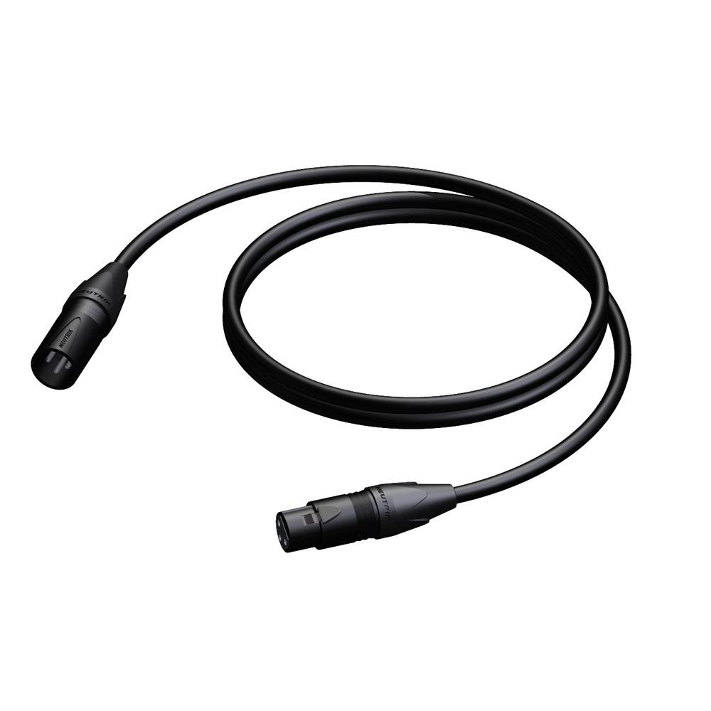 Procab PRD953/1 Professionele DMX kabel 3-polig 100cm afbeelding