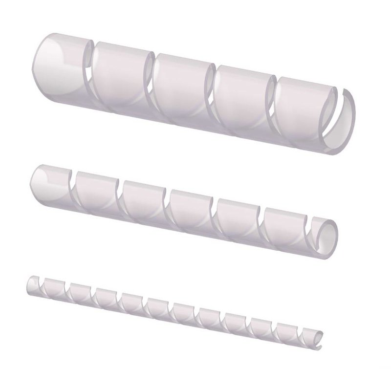 ACW112/T Spiraalband 12mm transparant 10m