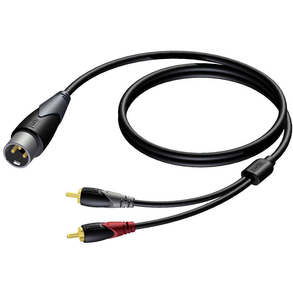 Procab Cla70315 Verloopkabel 1X Xlr Male Naar 2X Rca 150Cm procab kopen in de aanbieding Procab Cla70315 Verloopkabel 1X Xlr Male Naar 2X Rca 150Cm procab kopen in de aanbieding