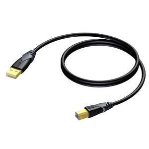 Procab CLD610/1.5 USB A naar USB B kabel 150cm