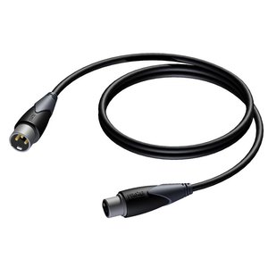 Procab CLD953/0.5 DMX en AES kabel 3-polig 50cm