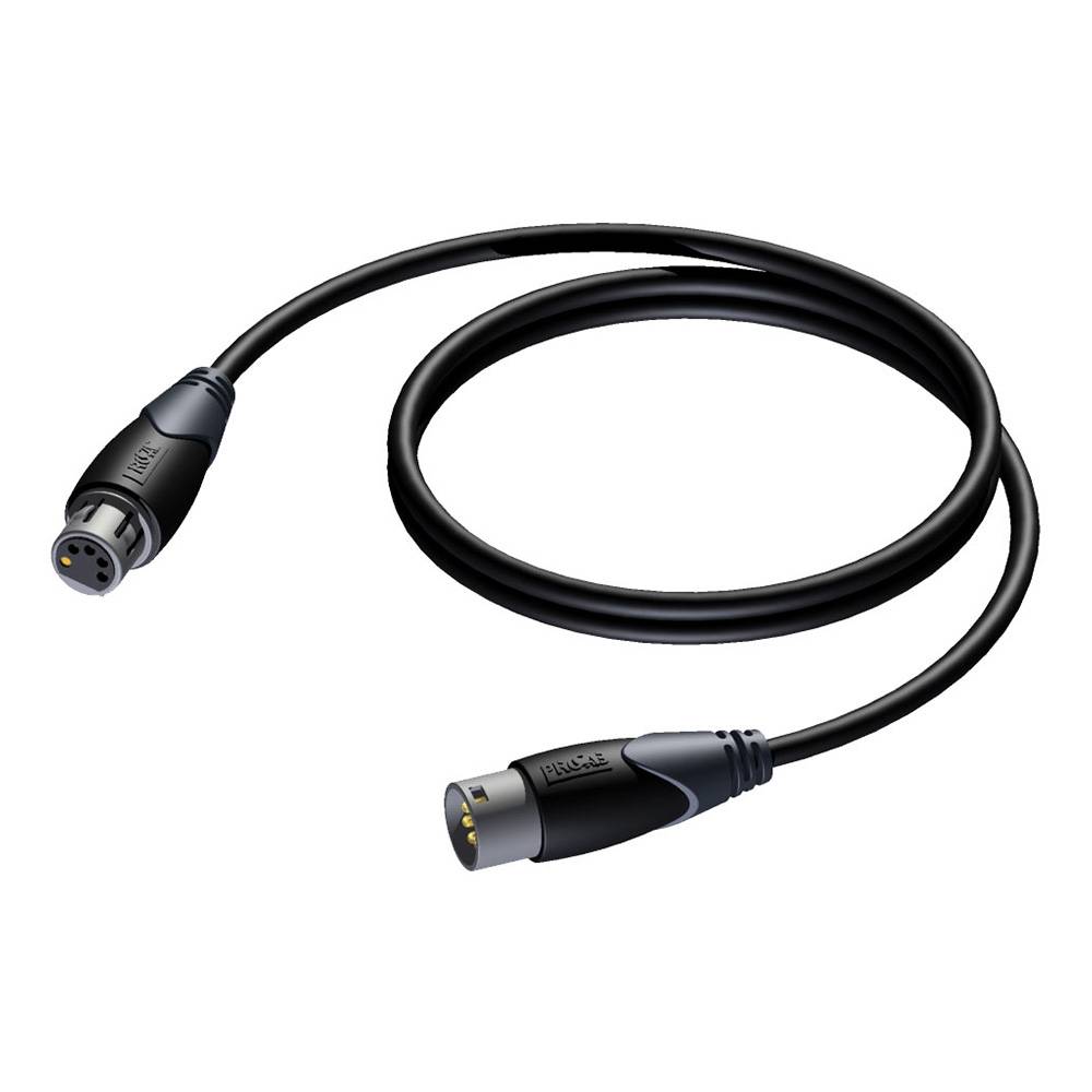Procab CLD955/10 DMX en AES kabel 5-polig 10m afbeelding