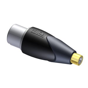 Procab CLP101 XLR female naar RCA female adapter