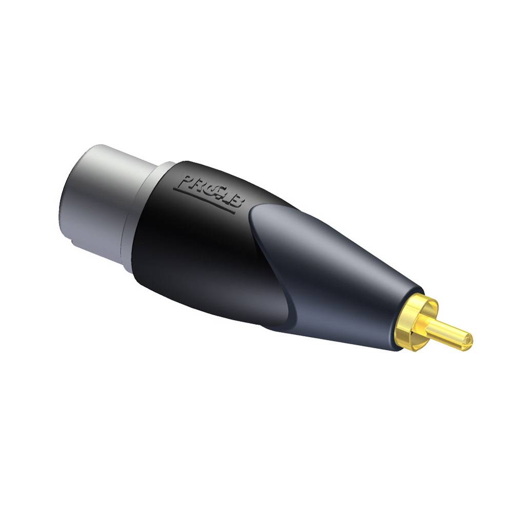 Procab CLP130 XLR female naar RCA male adapter