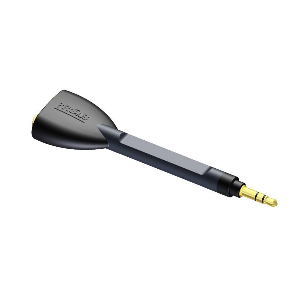 Procab CLP209 2x Mini-Jack female naar 1x Mini-Jack male Flexibele verloopplug afbeelding