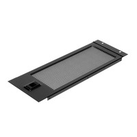 Inbouw flightcase ventilatiedeur 19 inch 6 HE