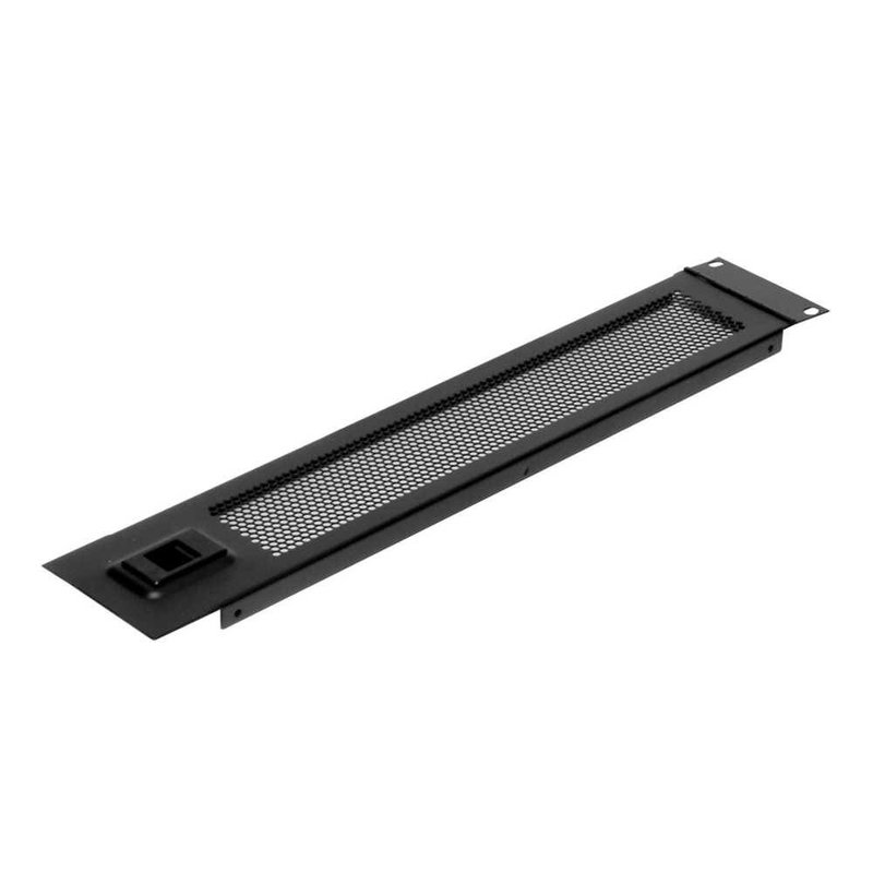 Inbouw flightcase ventilatiedeur 19 inch 2 HE