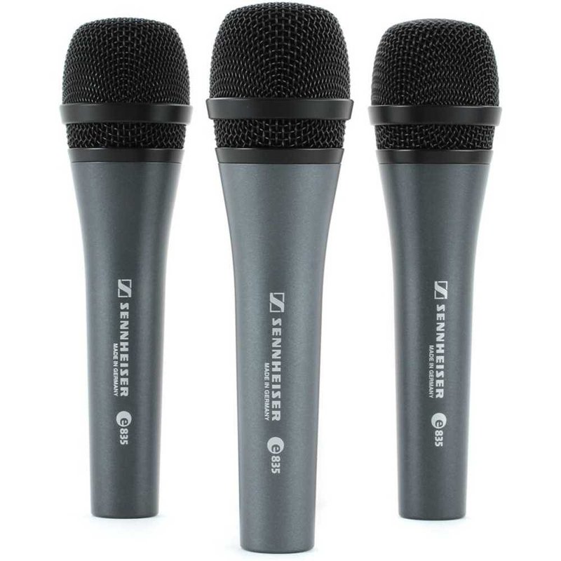 E835 Dynamische zangmicrofoon (3-pack)