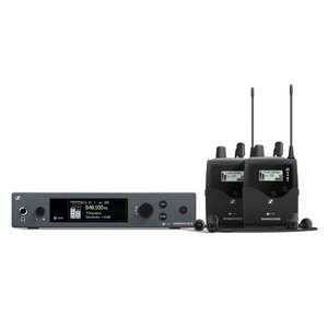 Sennheiser EW IEM G4 TWIN-B draadloze in-earset (B band) Sennheiser EW IEM G4 TWIN-B draadloze in-earset (B band)