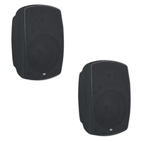 EVO 8 passieve luidsprekerset zwart 2 x 80W