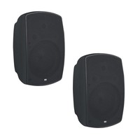 EVO 8T passieve luidsprekerset zwart 2 x 50W 100V