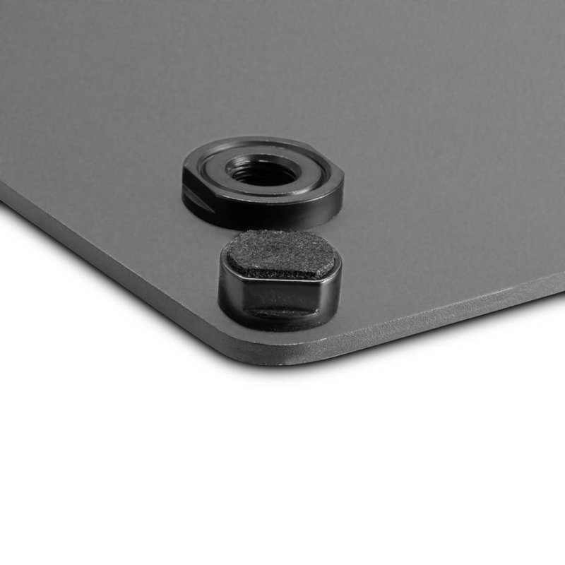 LS431B lichtstatief met vierkante stalen vloerplaat