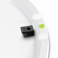 SSPWBSET1 Luidsprekerstatief met baseplate wit