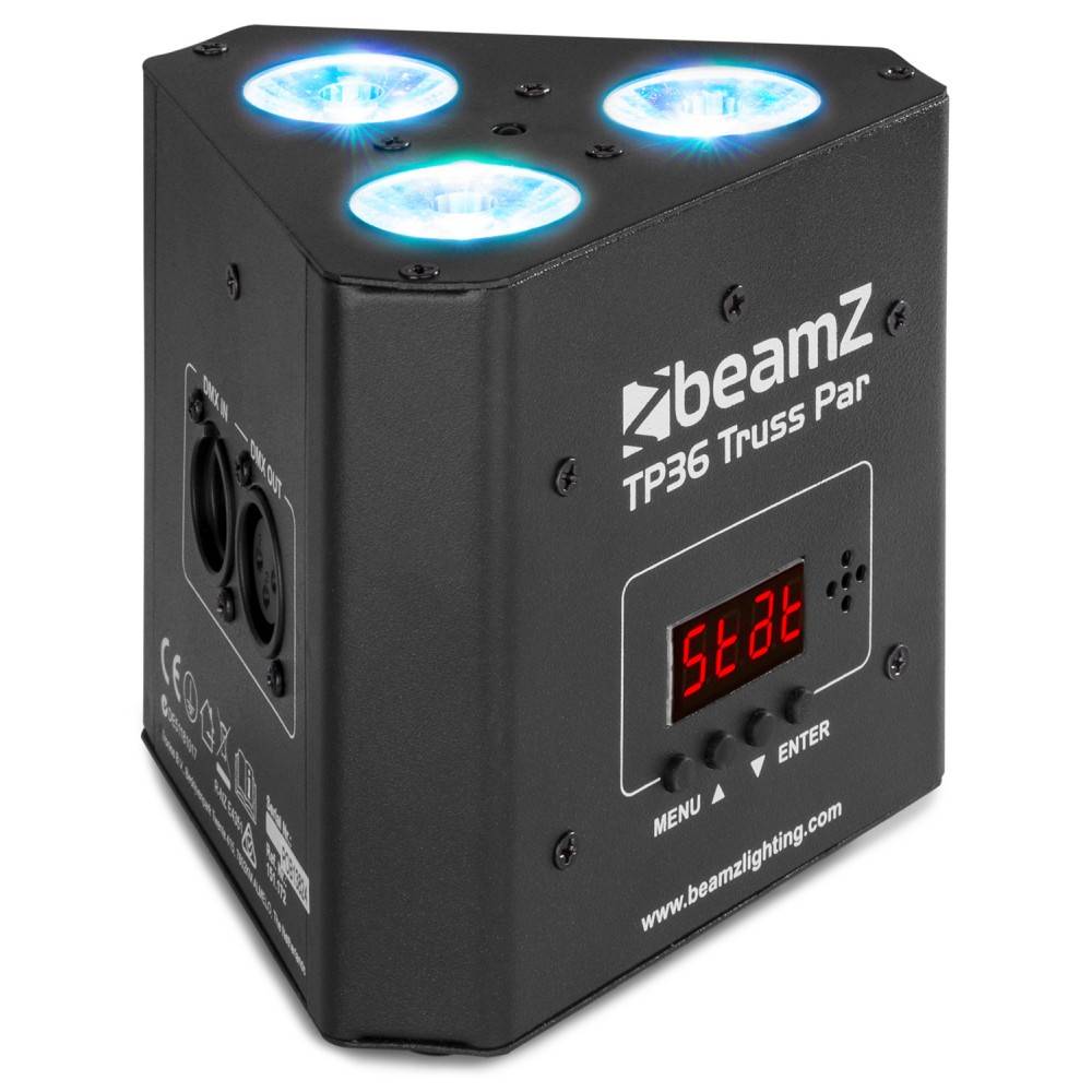 Beamz Tp36 Truss Par Rgb 3X 4W Uv Led Met Afstandsbediening beamz kopen in de aanbieding Beamz Tp36 Truss Par Rgb 3X 4W Uv Led Met Afstandsbediening beamz kopen in de aanbieding