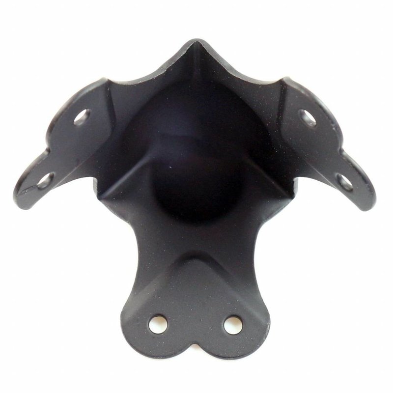 C1339/30K Bolhoek groot met verzet zwart