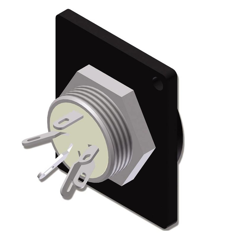 VCD20 5-polige DIN female chassisdeel