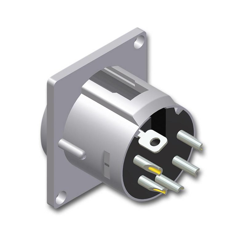 Procab VC5MDL male XLR chassisdeel 5p VC5MDL male XLR chassisdeel 5p