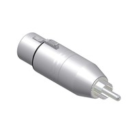 VC130 XLR female naar RCA male adapter