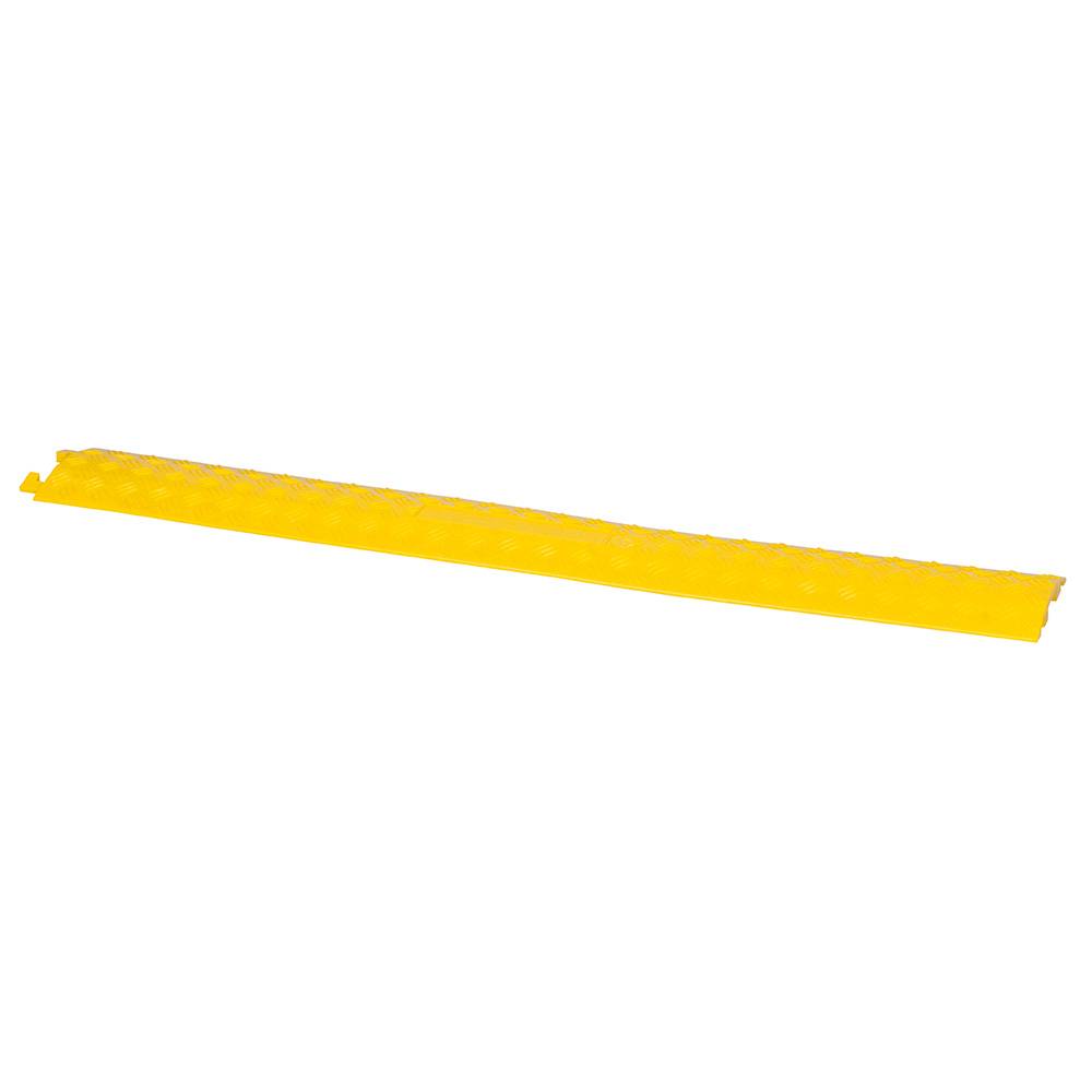 Showtec Cable Cover 3 kabelbrug geel afbeelding