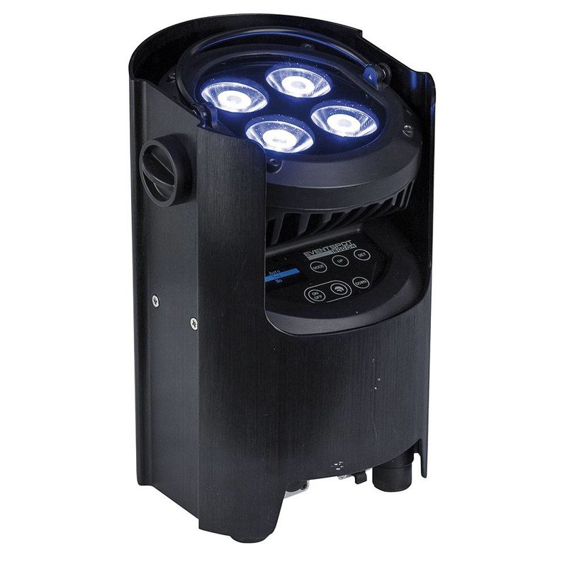 Eventspot 1600 Q4 RGBW LED-spot met accu