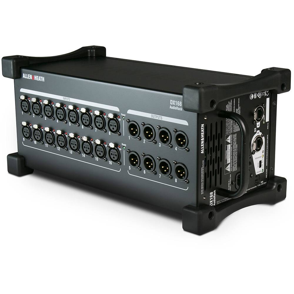 Allen & Heath DX168 draagbare stagebox 16 XLR female 8 XLR male afbeelding