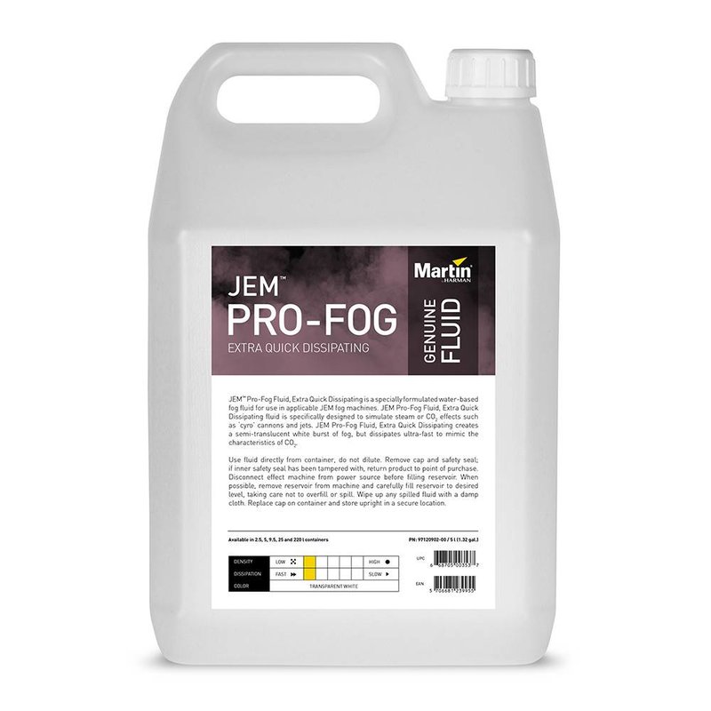 Pro-Fog Extra Quick Dissipating CO2 rookvloeistof 5L