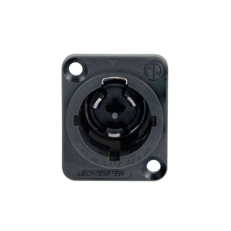 NAC3MPX-WOT-TOP PowerCON True1 male chassisdeel zonder isolatieverdeler