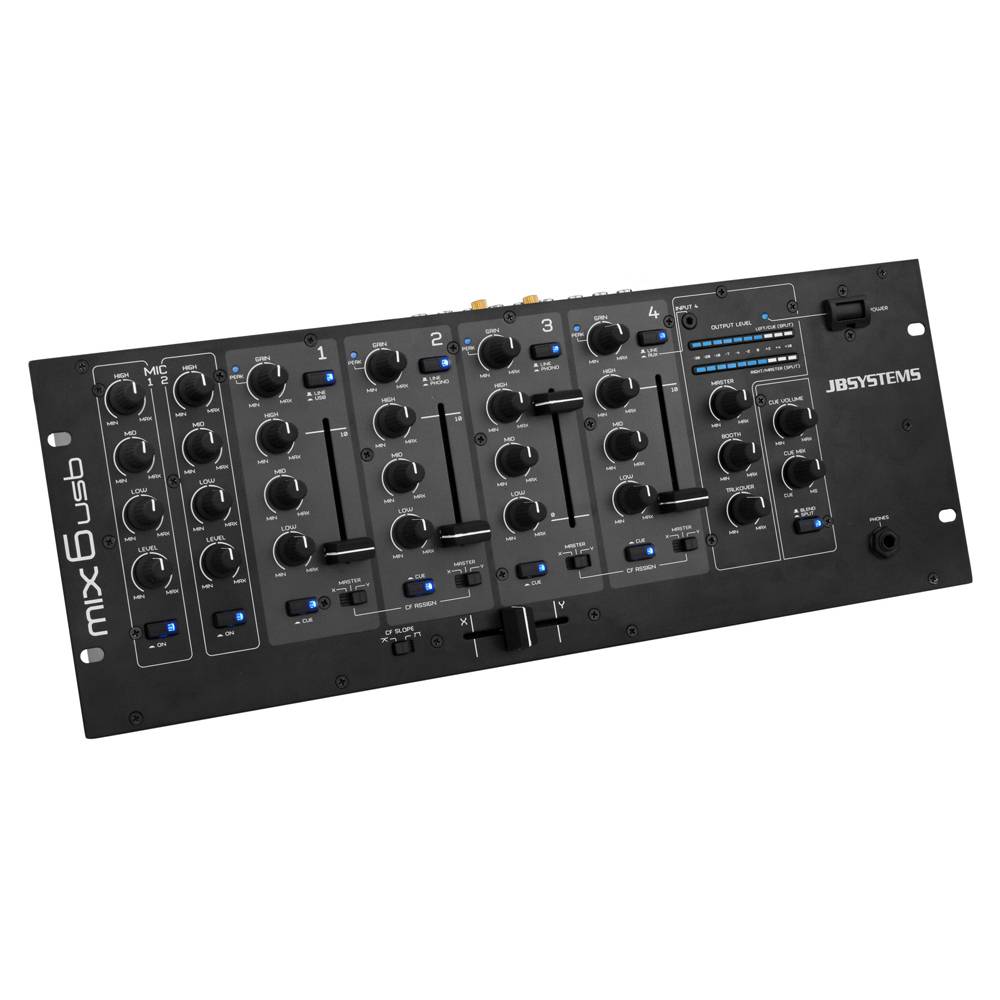 JB Systems MIX 6 USB dj mixer afbeelding