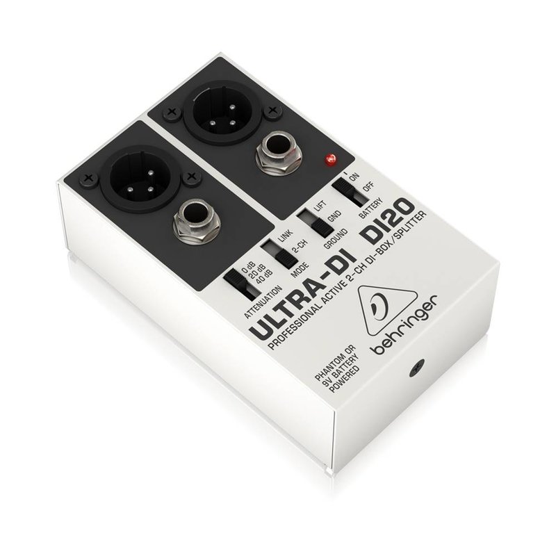 Ultra-DI DI20 Actieve 2-kanaals DI-box & splitter