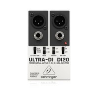 Behringer Ultra-DI DI20 Actieve 2-kanaals DI-box & splitter Ultra-DI DI20 Actieve 2-kanaals DI-box & splitter
