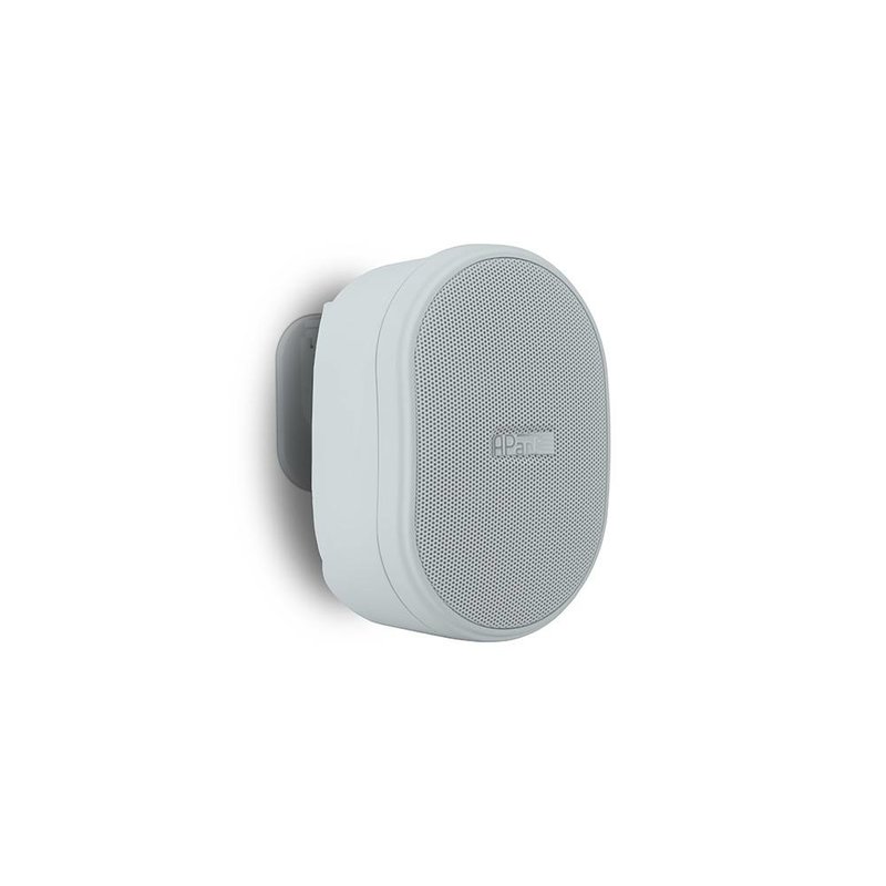 OVO3T-W Ovale 100 volt 6W 3 inch design luidspreker wit