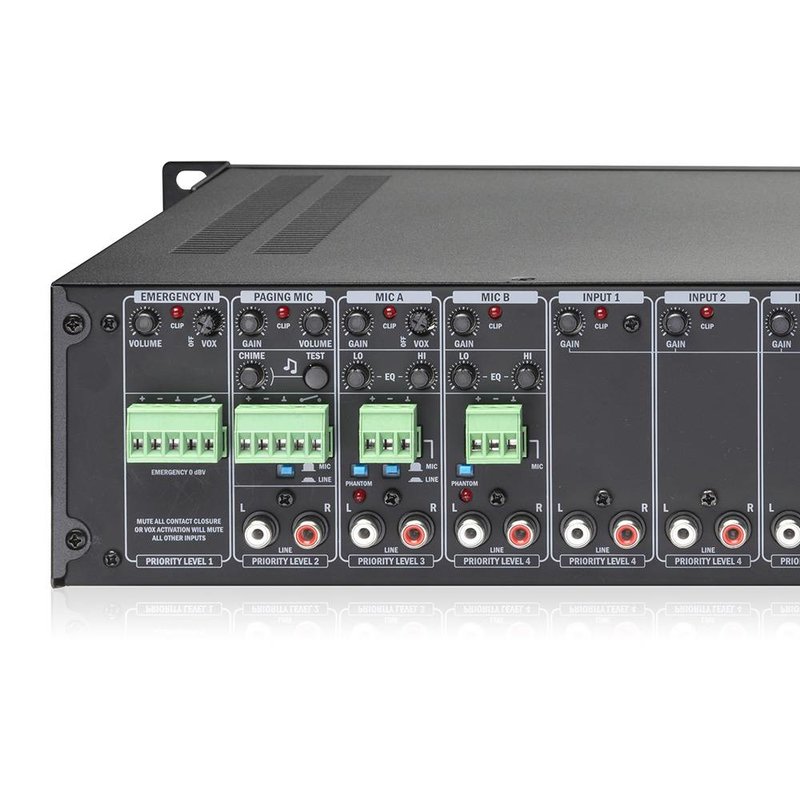 Apart MA240 100 volt 240W mengversterker MA240 100 volt 240W mengversterker