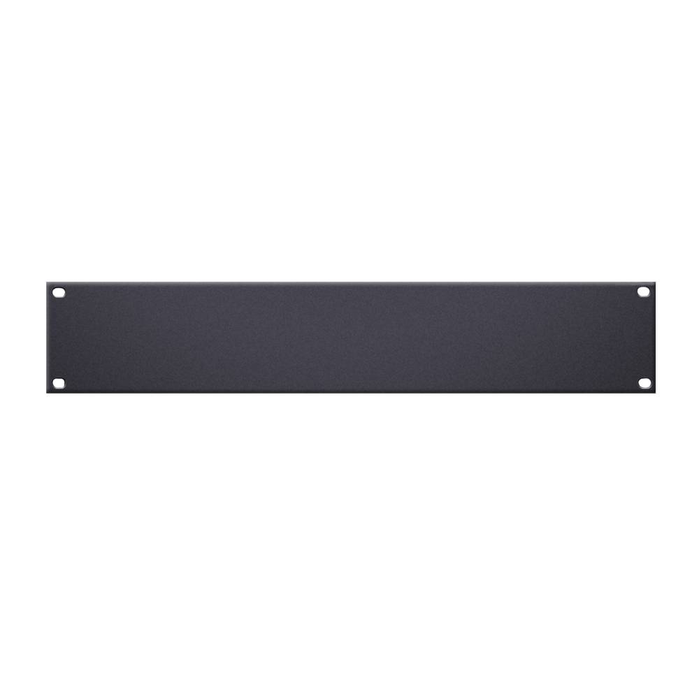Adam Hall Platte blindplaat 2 HE aluminium afbeelding