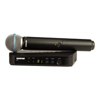 Shure BLX24-Beta 58A draadloze handheld microfoonsysteem BLX24-Beta 58A draadloze handheld microfoonsysteem