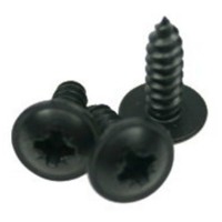 Zwarte 12mm schroeven (20 stuks)