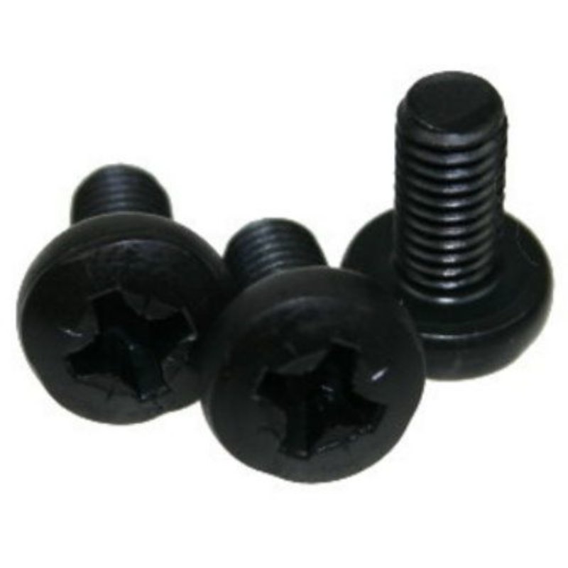 Adam Hall M6x12mm bout zwart (20 stuks) M6x12mm bout zwart (20 stuks)