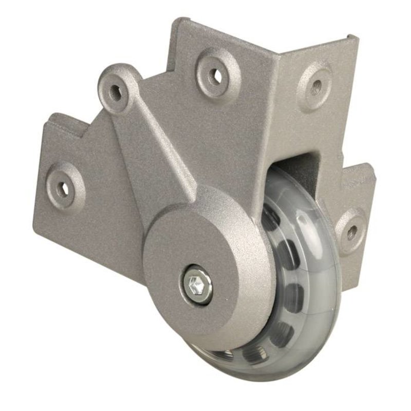 37451S Inbouw flightcase hoekwiel