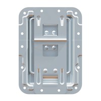 Adam Hall 270838 Groot Inbouw stopscharnier met verzet 270838 Groot Inbouw stopscharnier met verzet