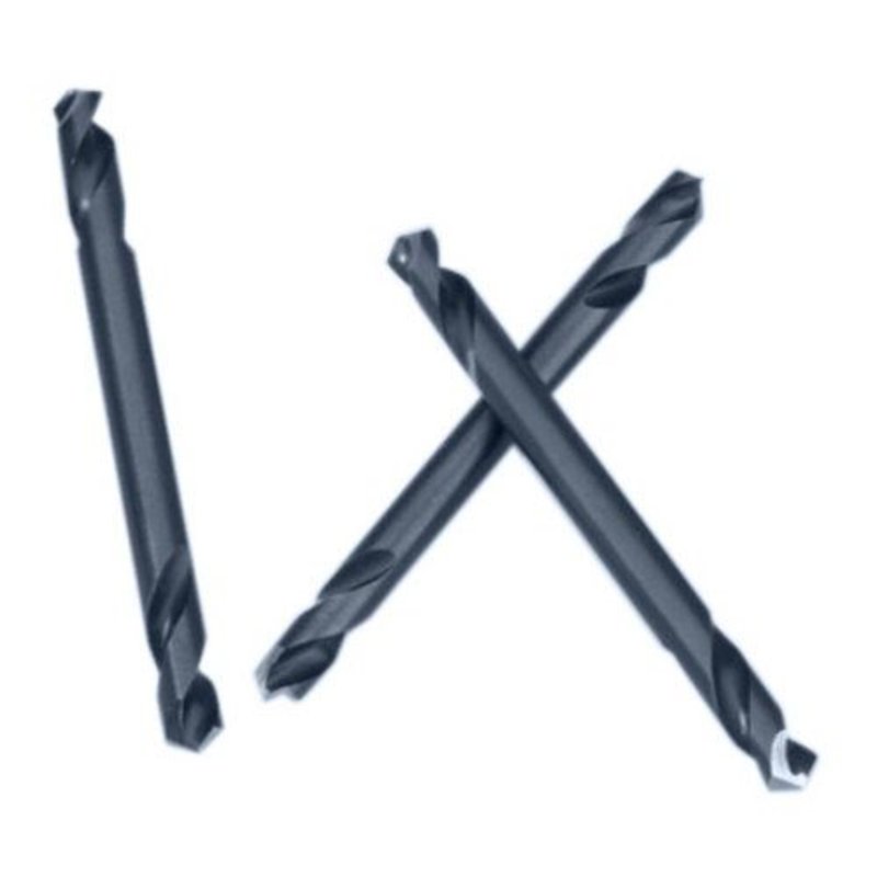 Dubbele 5mm aluminium en houtboor