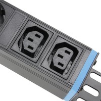 874714 14-weg stroomverdeler 12x schuko + 2x IEC