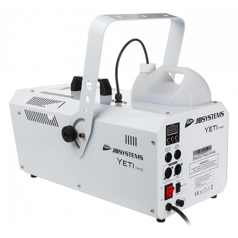 Yeti Mk2 sneeuwmachine 1200W met DMX
