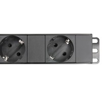 4-weg Stroomverdeeldoos met montagebeugels