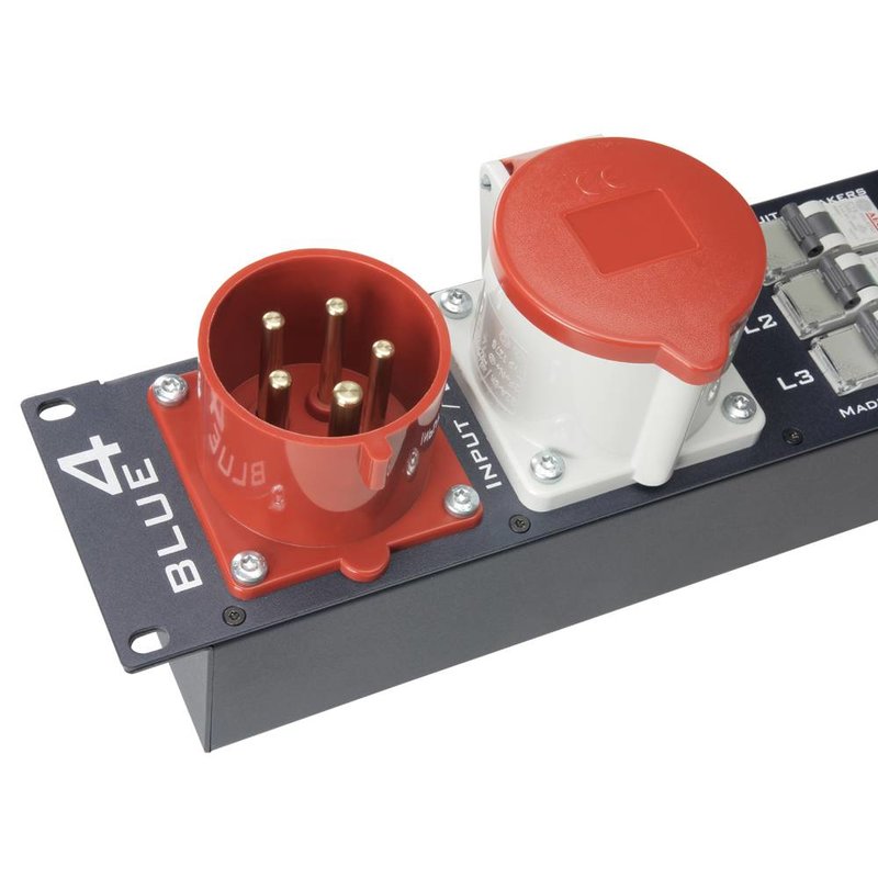 19 inch krachtstroomverdeler 32A/5P