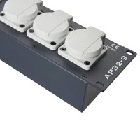 19 inch krachtstroomverdeler 32A/5P